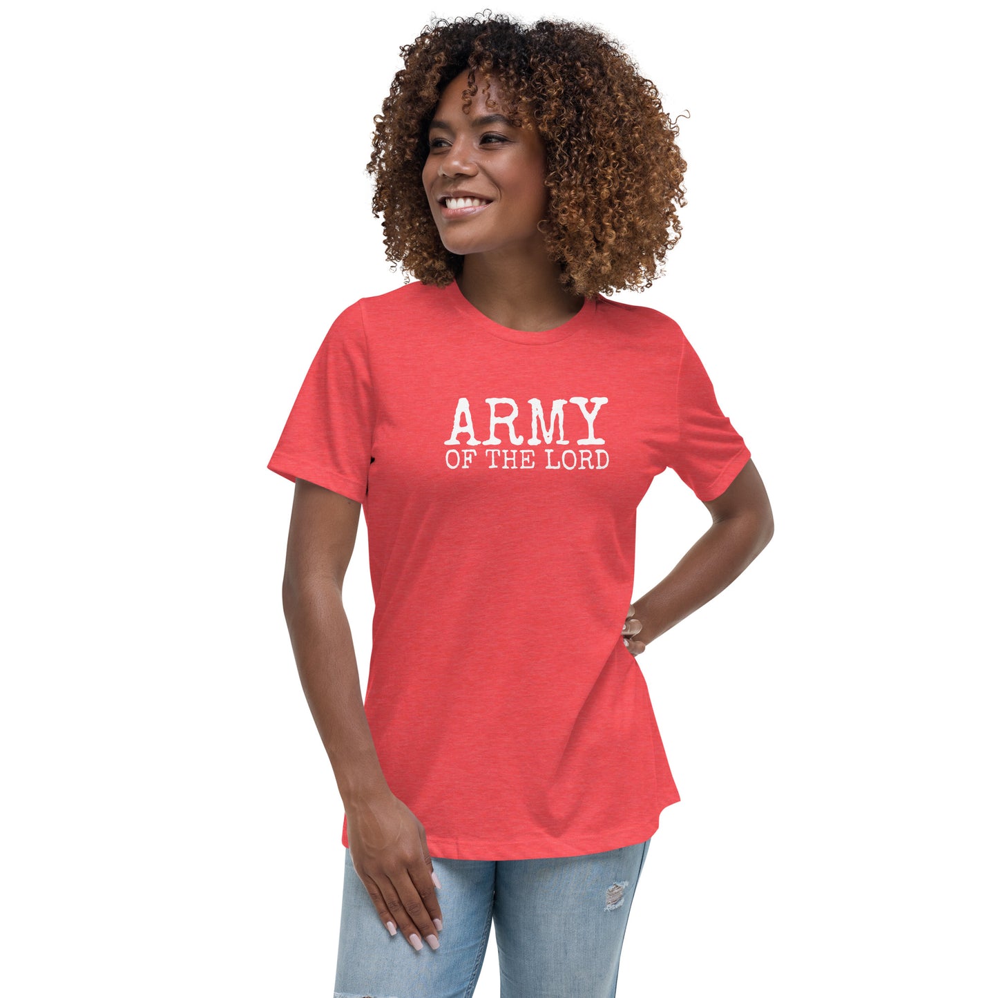 Army of the Lord Women's Relaxed T-Shirt