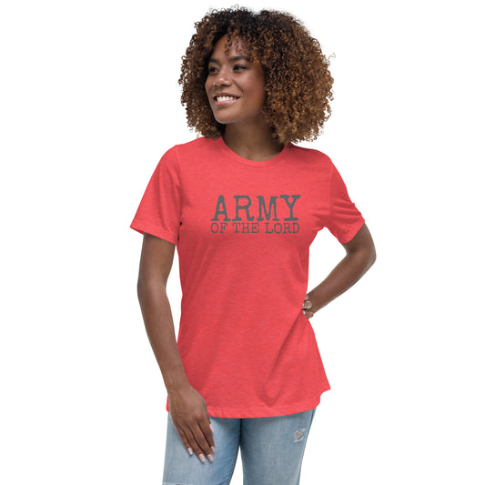 Army of the Lord Women's Relaxed T-Shirt