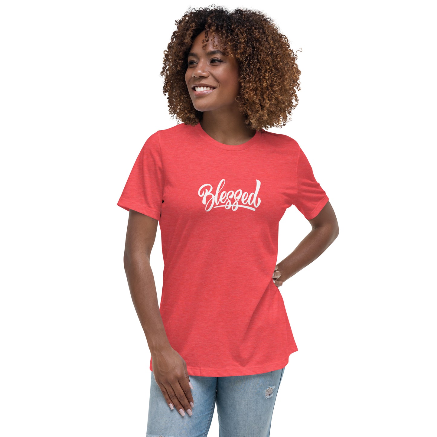 Blessed (white) Women's Relaxed T-Shirt