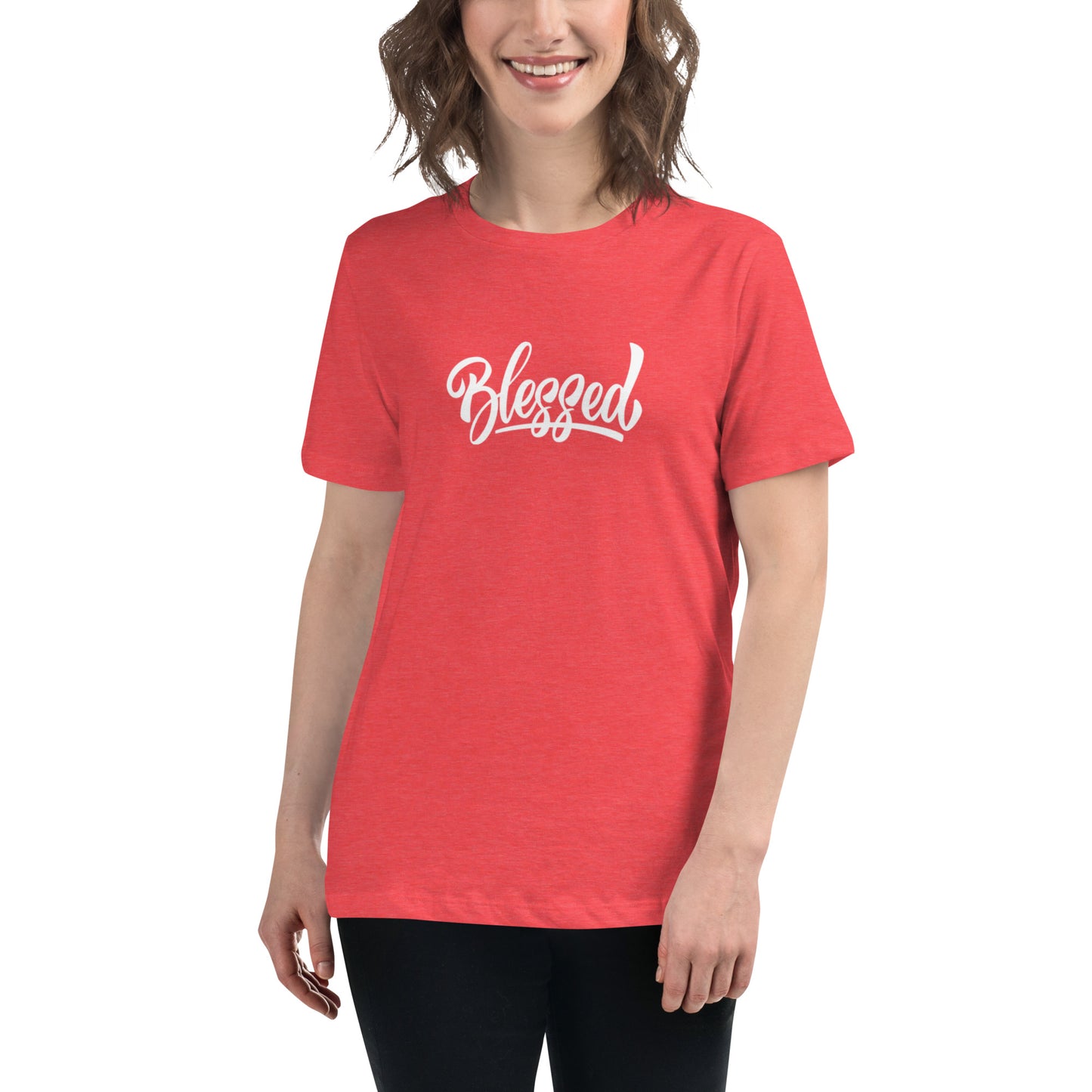 Blessed (white) Women's Relaxed T-Shirt