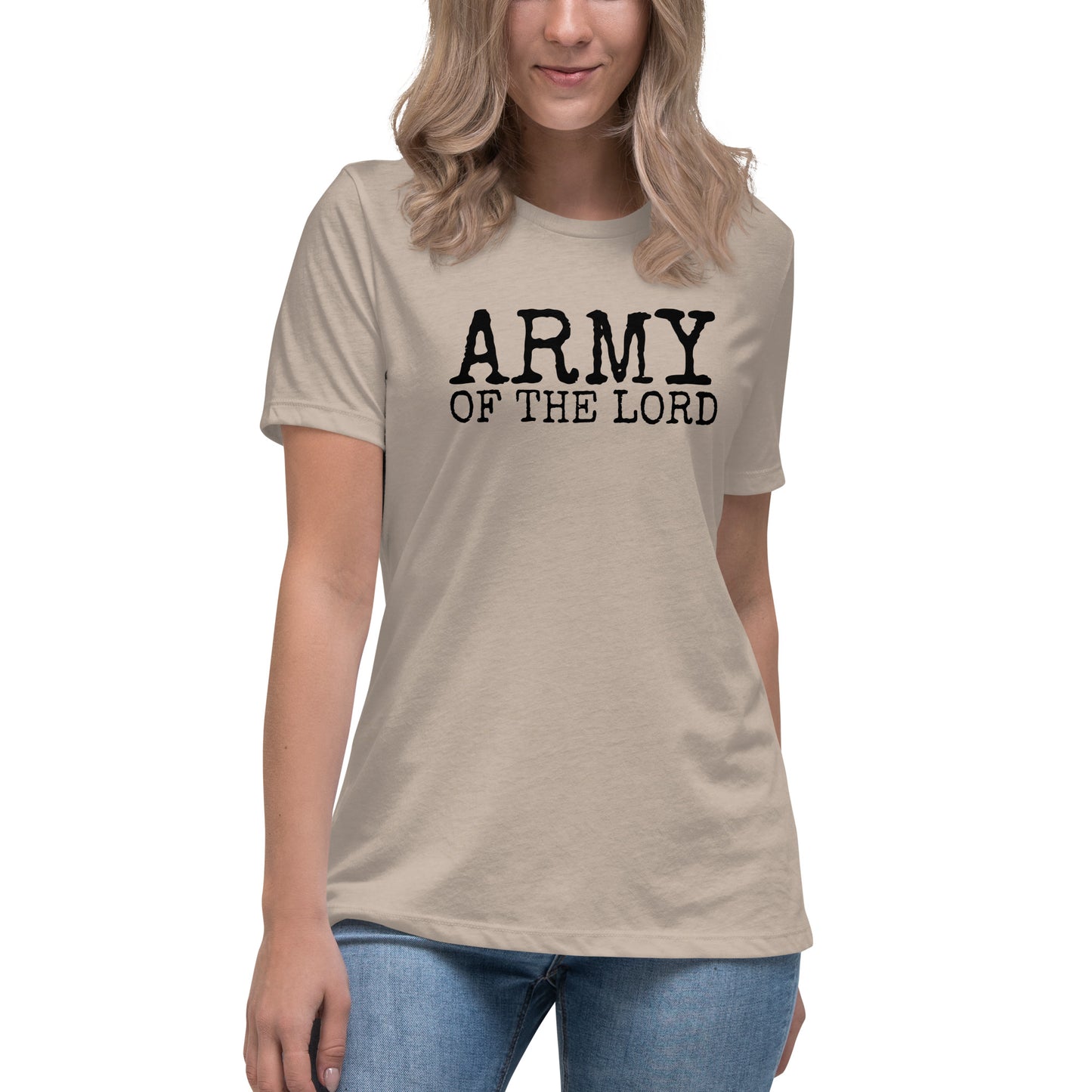 Army of the Lord Women's Relaxed T-Shirt