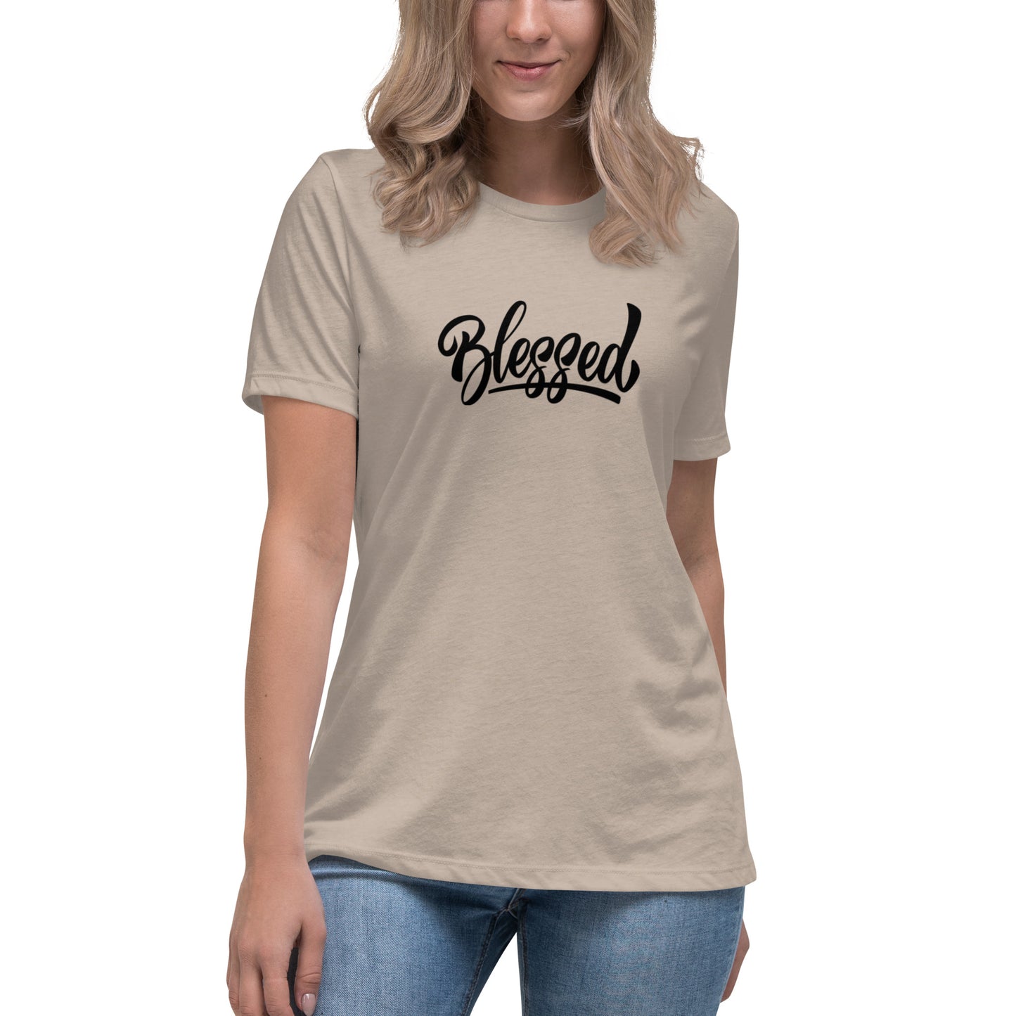 Blessed(black) Women's Relaxed T-Shirt