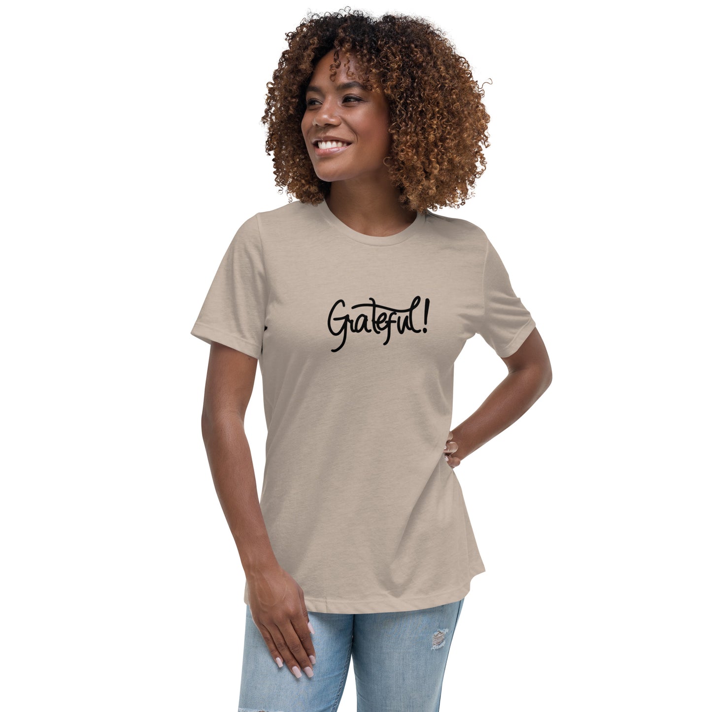 Grateful (black) Women's Relaxed T-Shirt