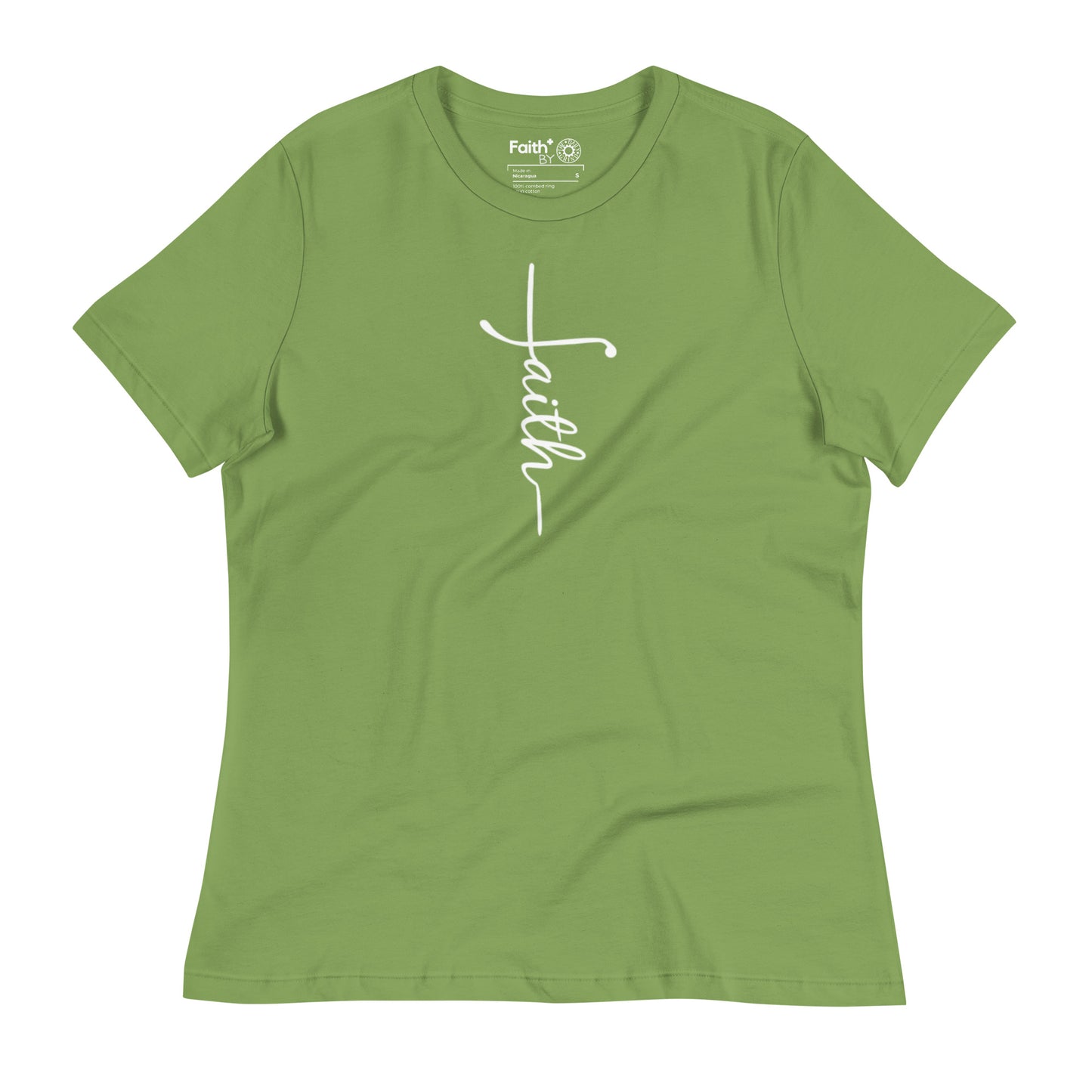 Faith (white) Women's Relaxed T-Shirt