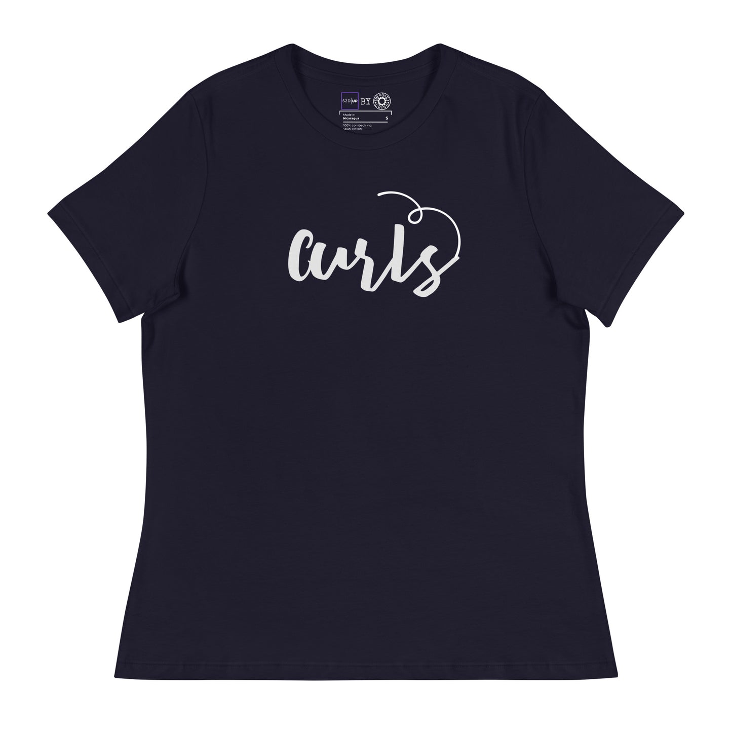 Curls Women's Relaxed T-Shirt