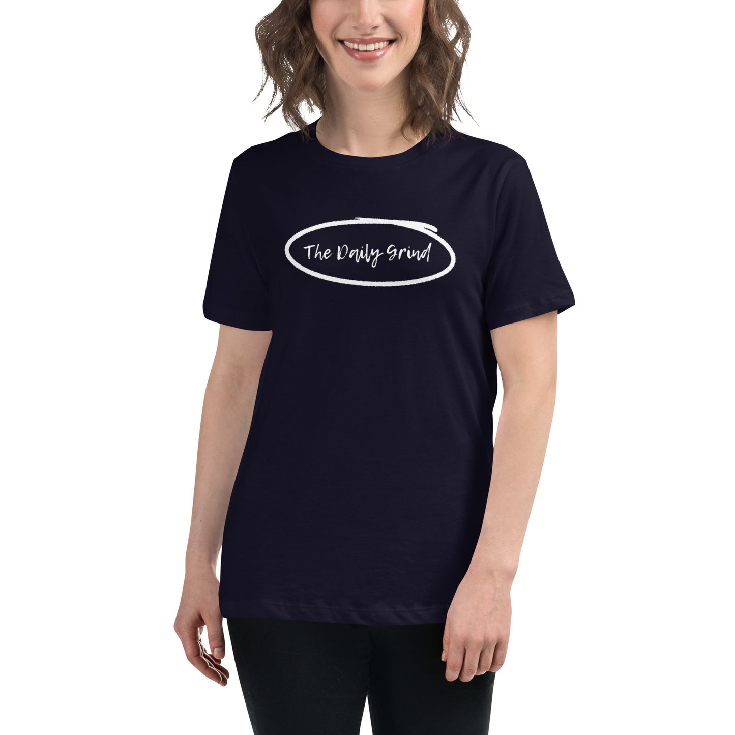 Daily Grind Circled Women's Relaxed T-Shirt