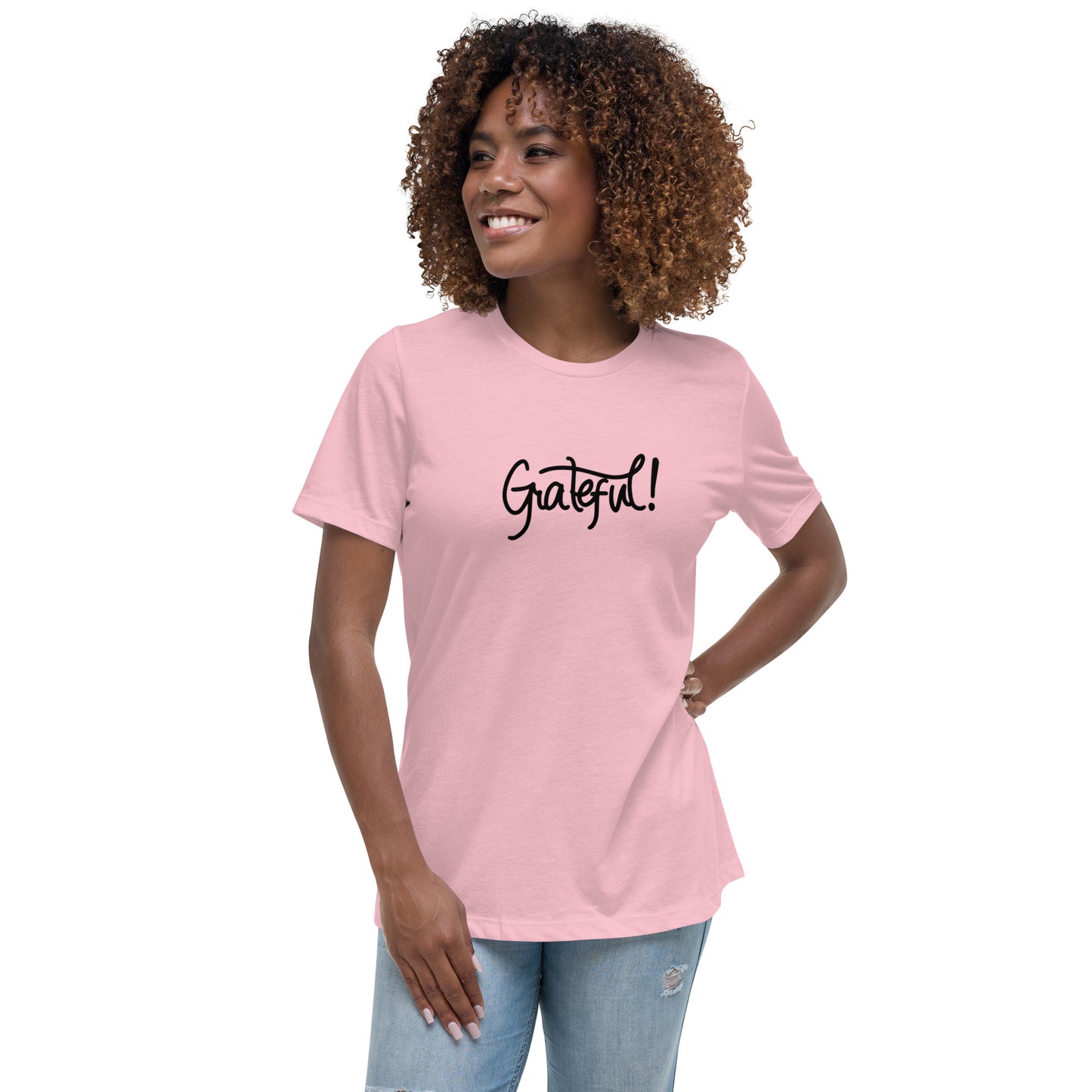 Grateful (black) Women's Relaxed T-Shirt