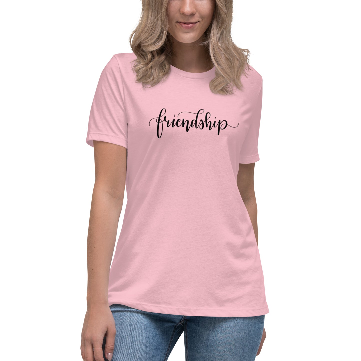 Friendship (black) Women's Relaxed T-Shirt