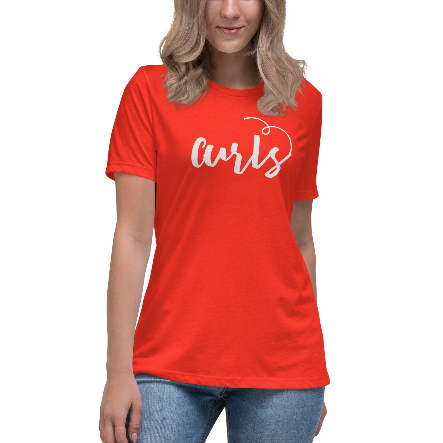 Curls Women's Relaxed T-Shirt