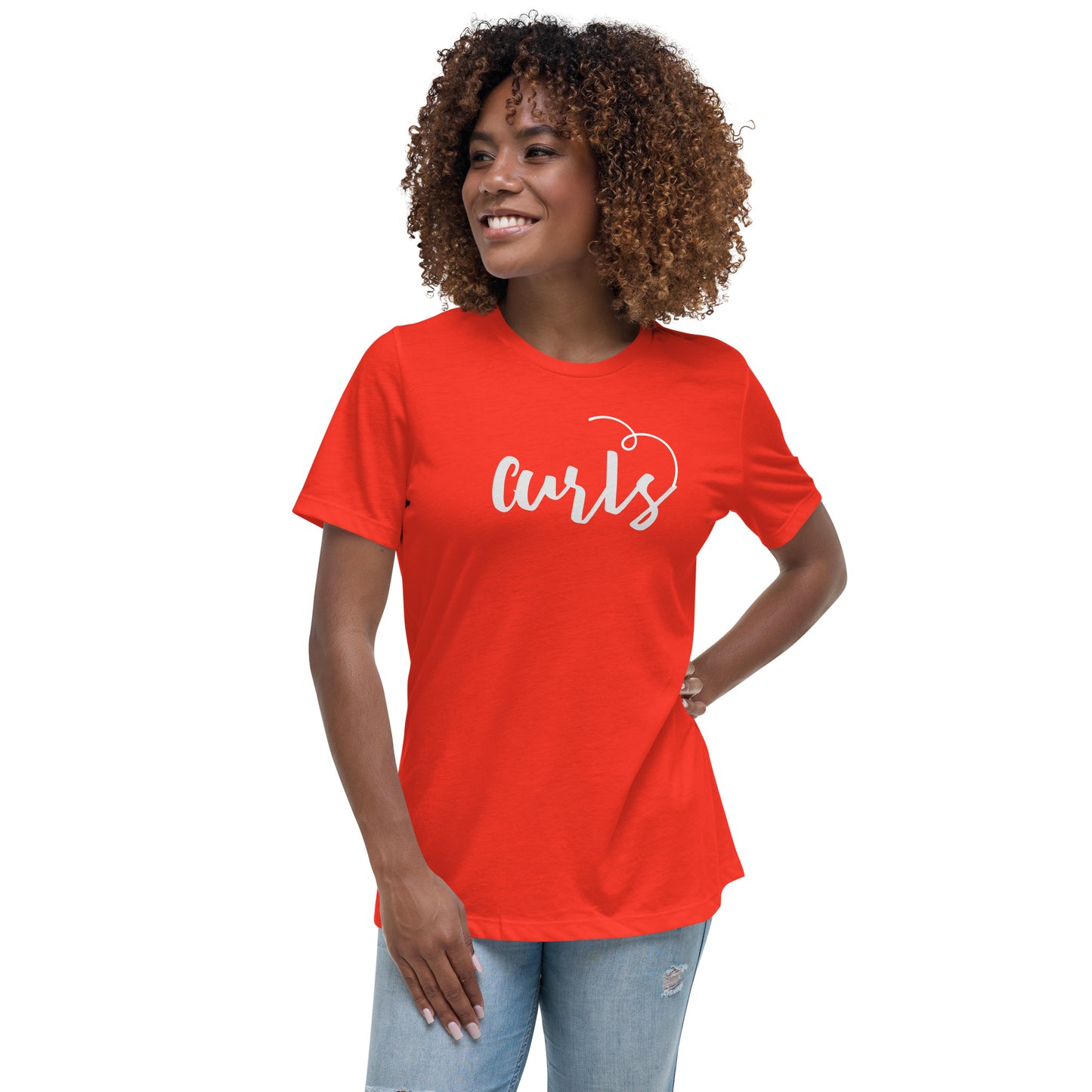 Curls Women's Relaxed T-Shirt