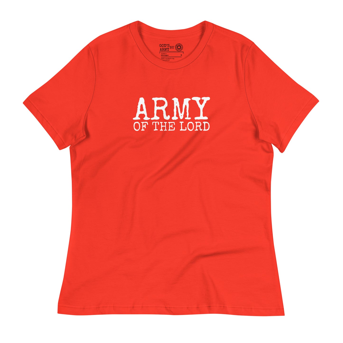 Army of the Lord Women's Relaxed T-Shirt