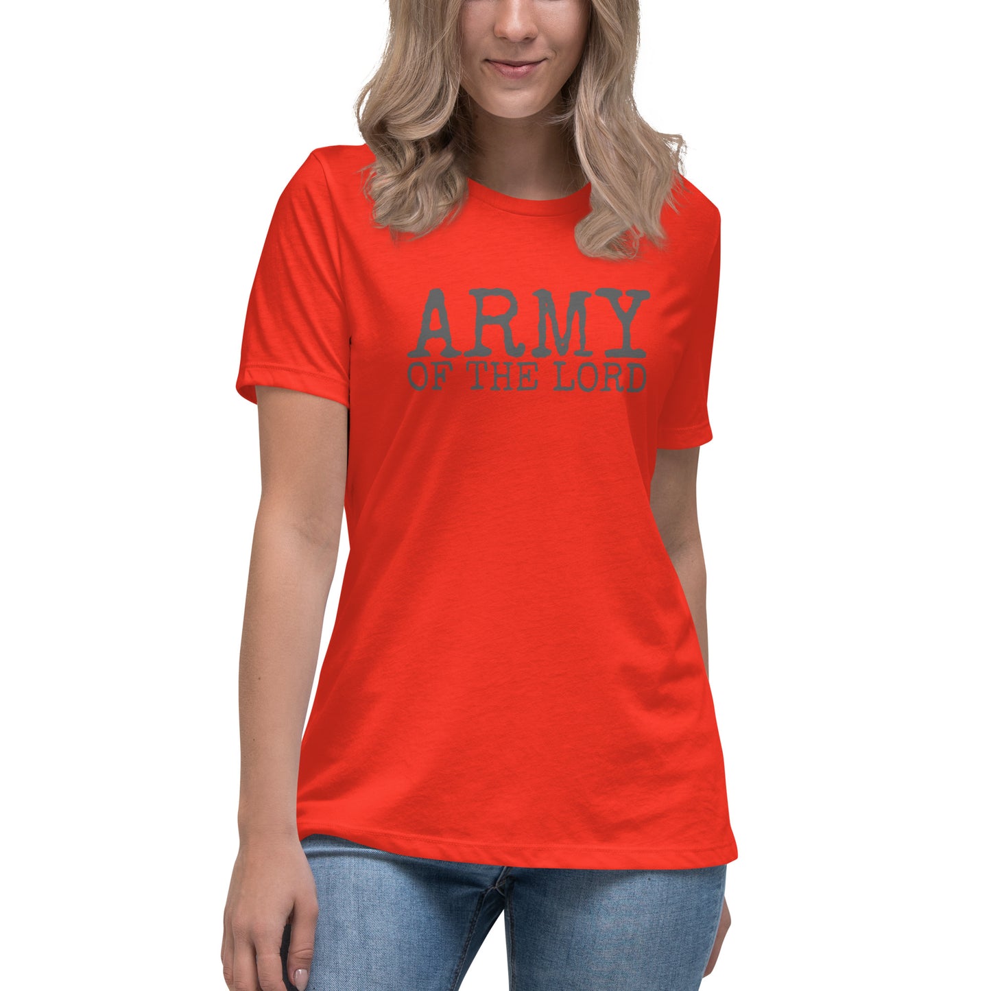 Army of the Lord Women's Relaxed T-Shirt