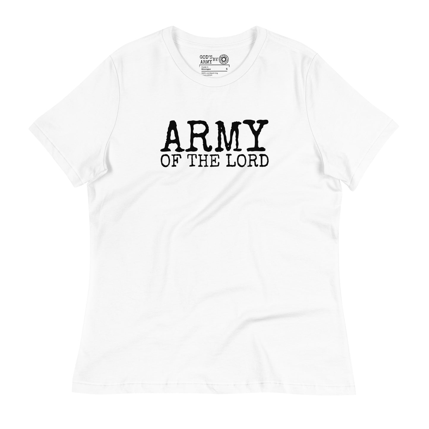 Army of the Lord Women's Relaxed T-Shirt