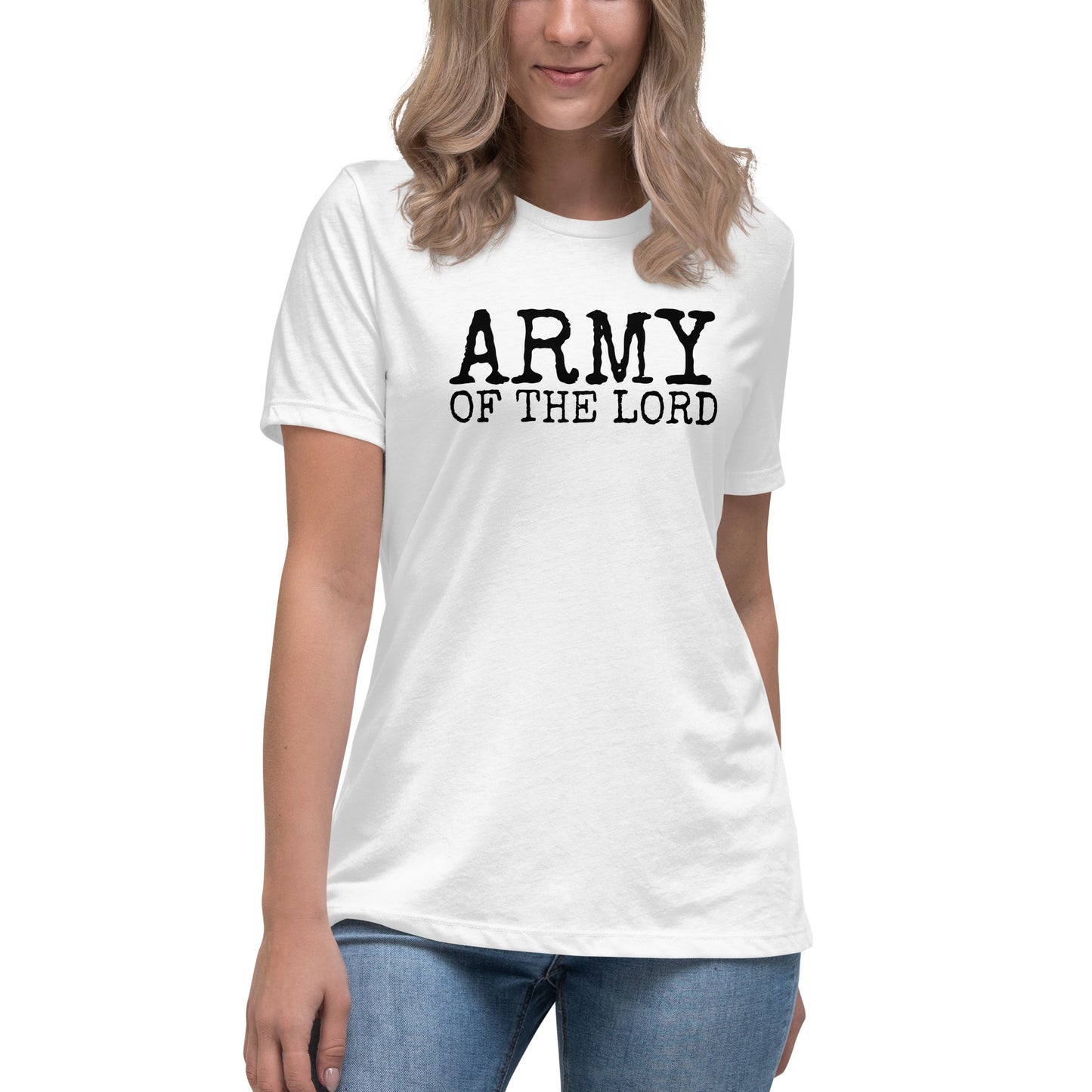 Army of the Lord Women's Relaxed T-Shirt