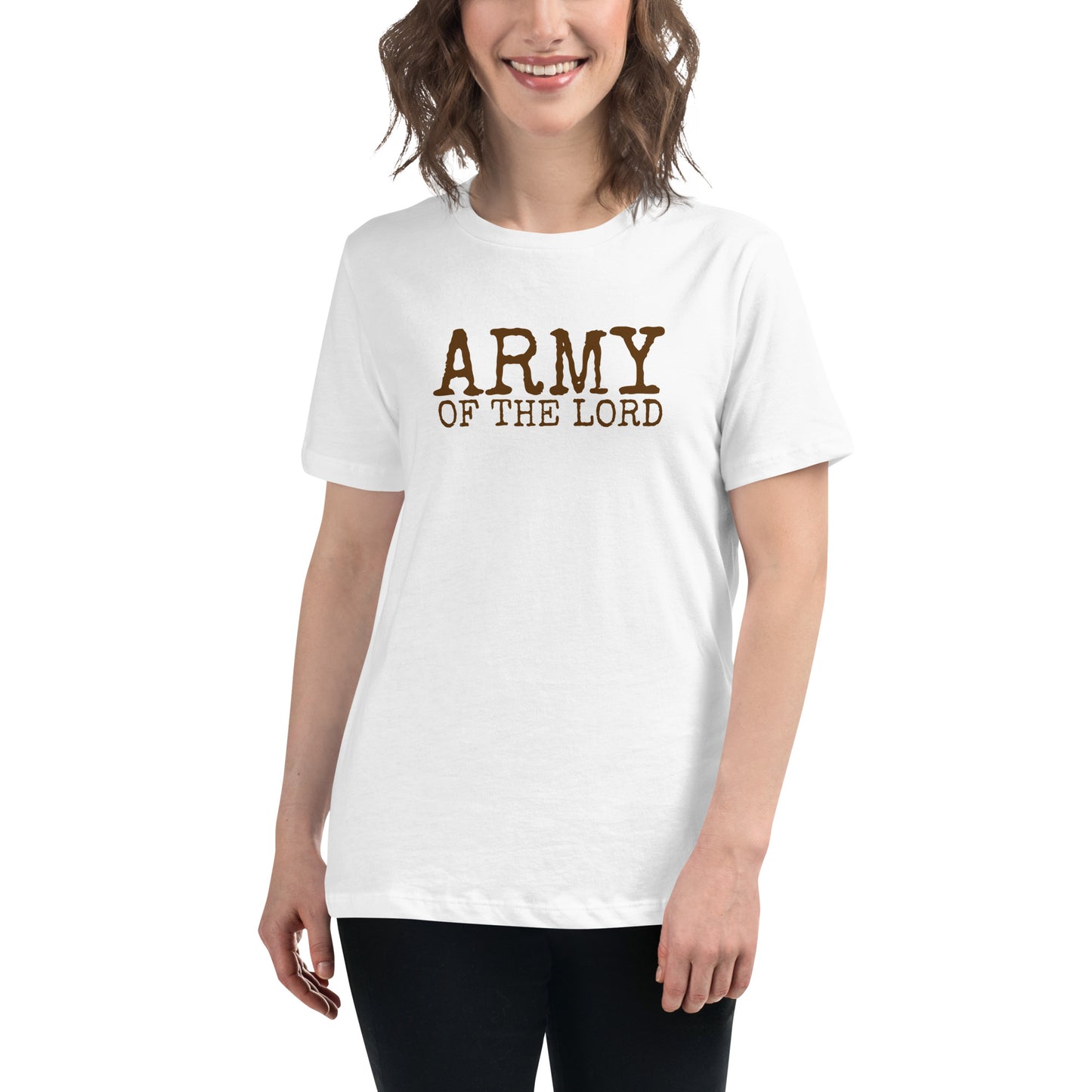 Army of the Lord Women's Relaxed T-Shirt