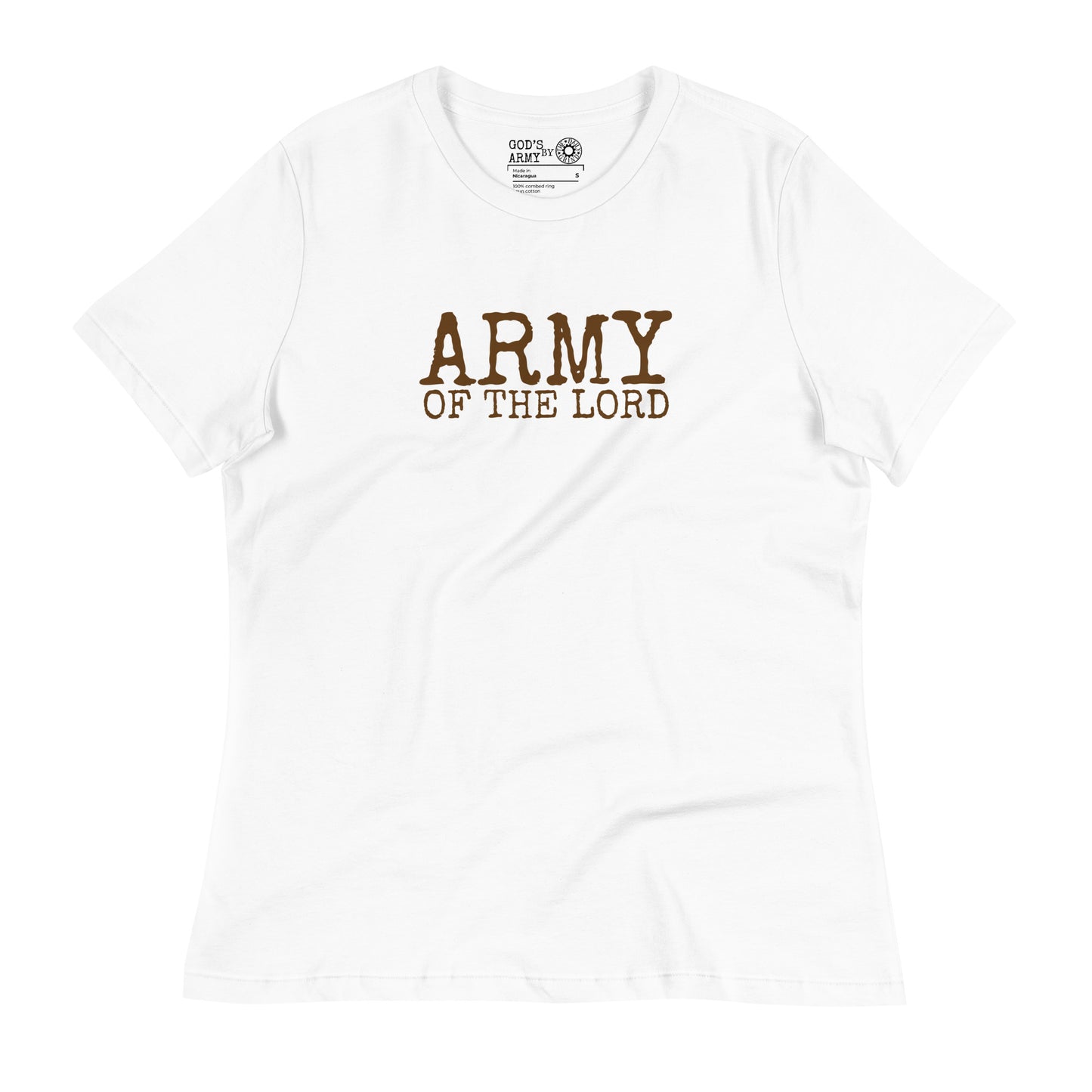 Army of the Lord Women's Relaxed T-Shirt