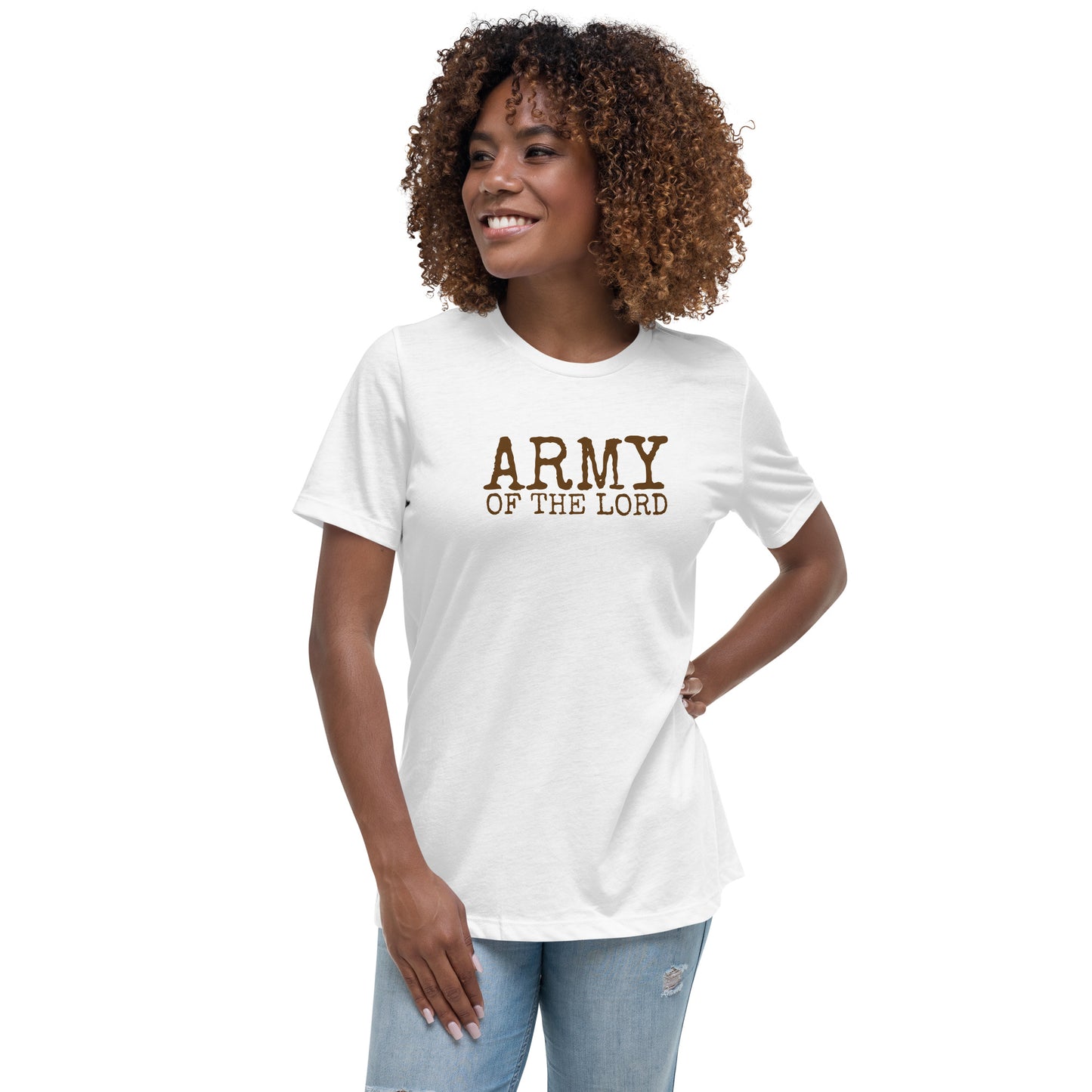 Army of the Lord Women's Relaxed T-Shirt