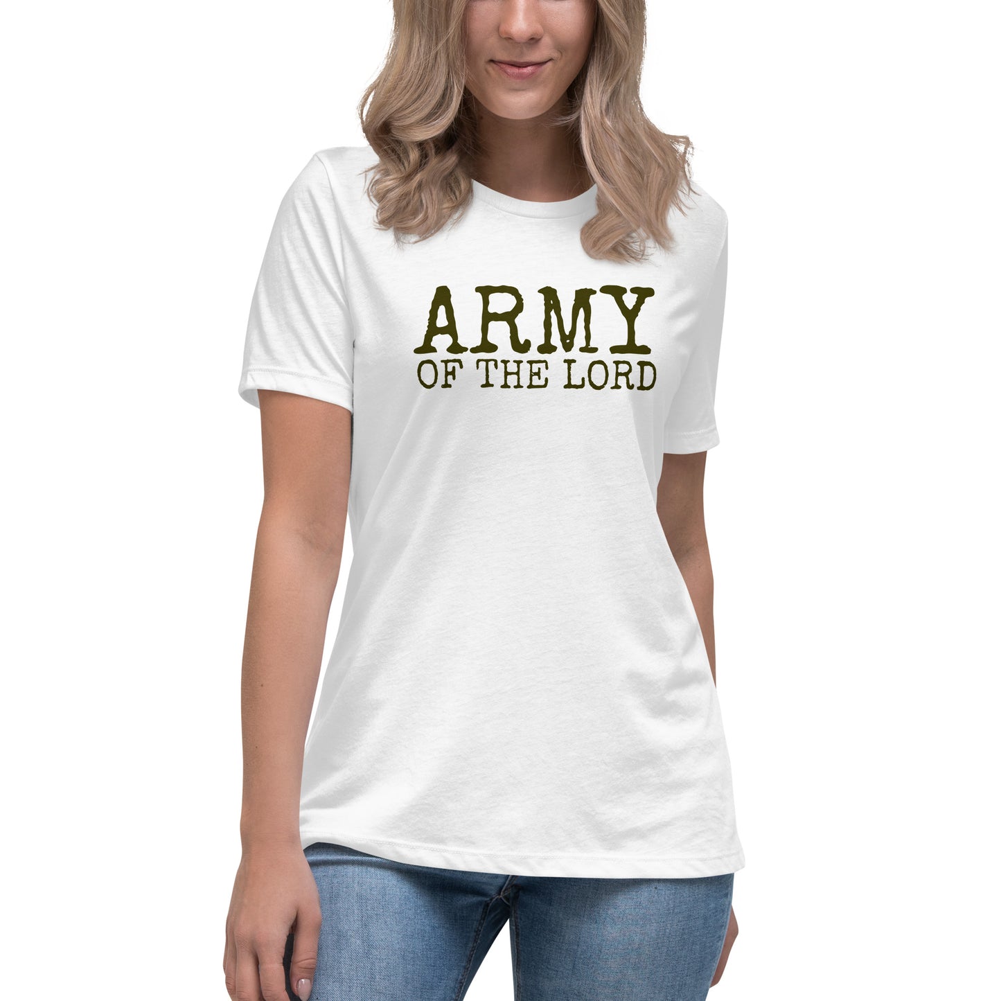 Army of the Lord Women's Relaxed T-Shirt