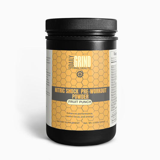 Nitric Shock Pre-Workout Powder (Fruit Punch)