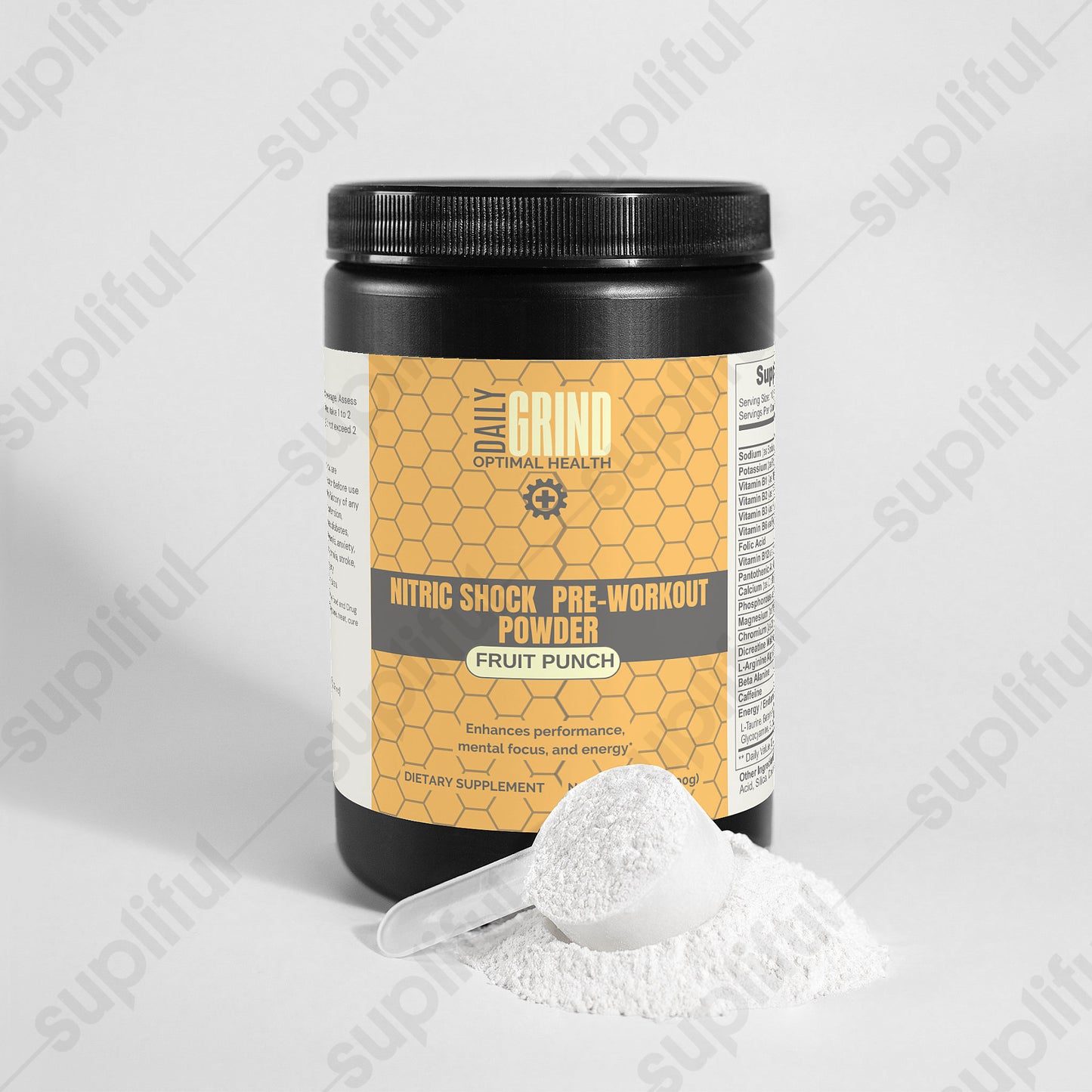 Nitric Shock Pre-Workout Powder (Fruit Punch)