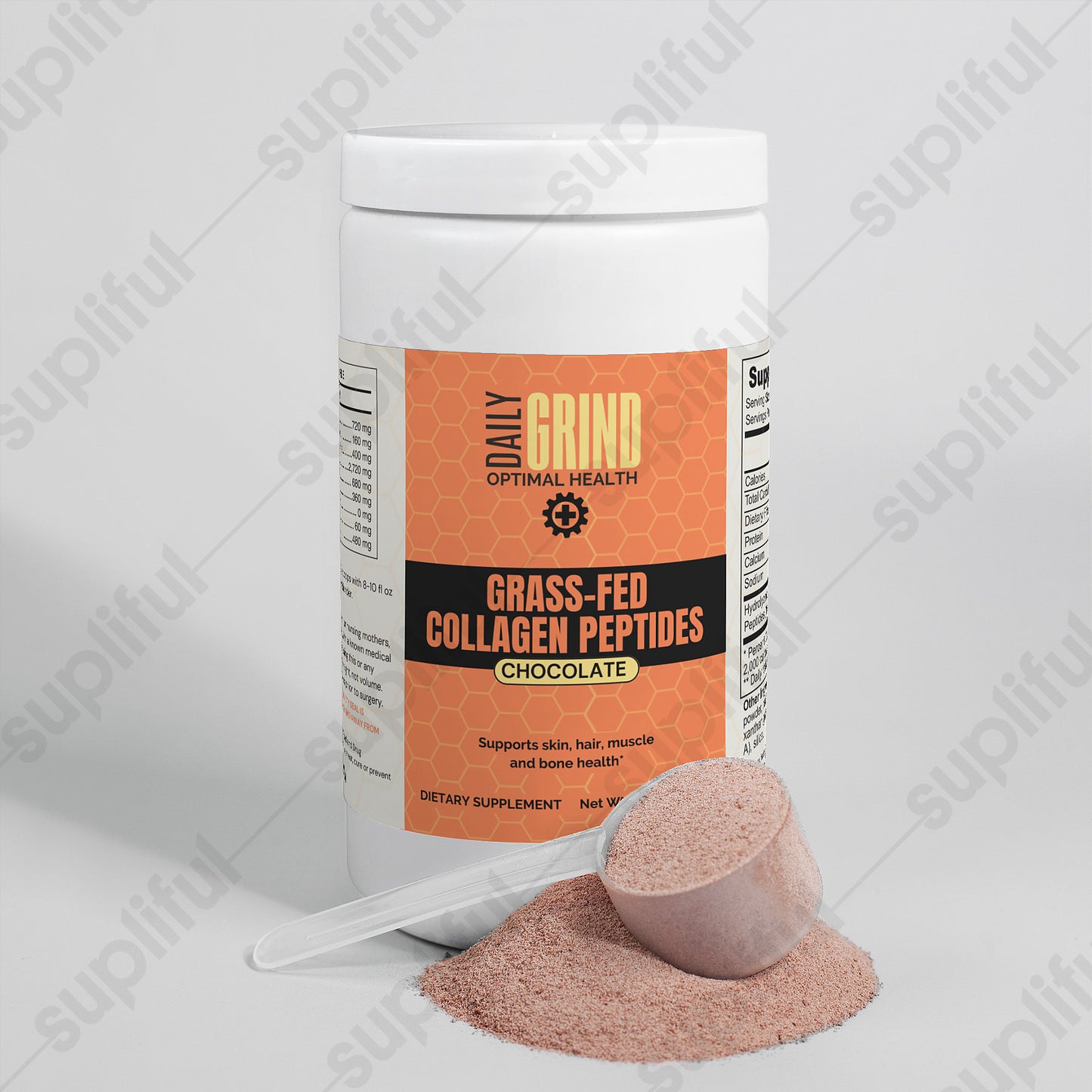 Grass-Fed Collagen Peptides Powder (Chocolate)