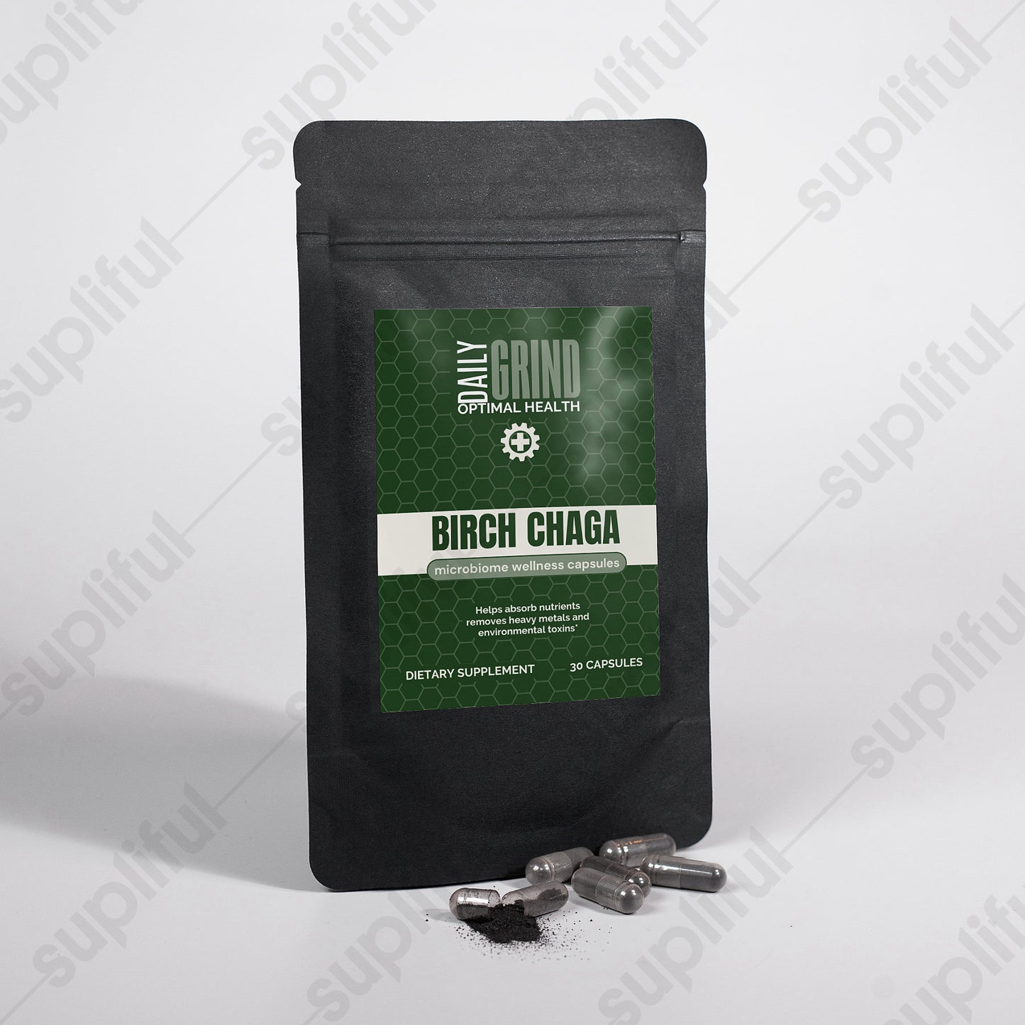 Birch Chaga Microbiome Wellness Capsules