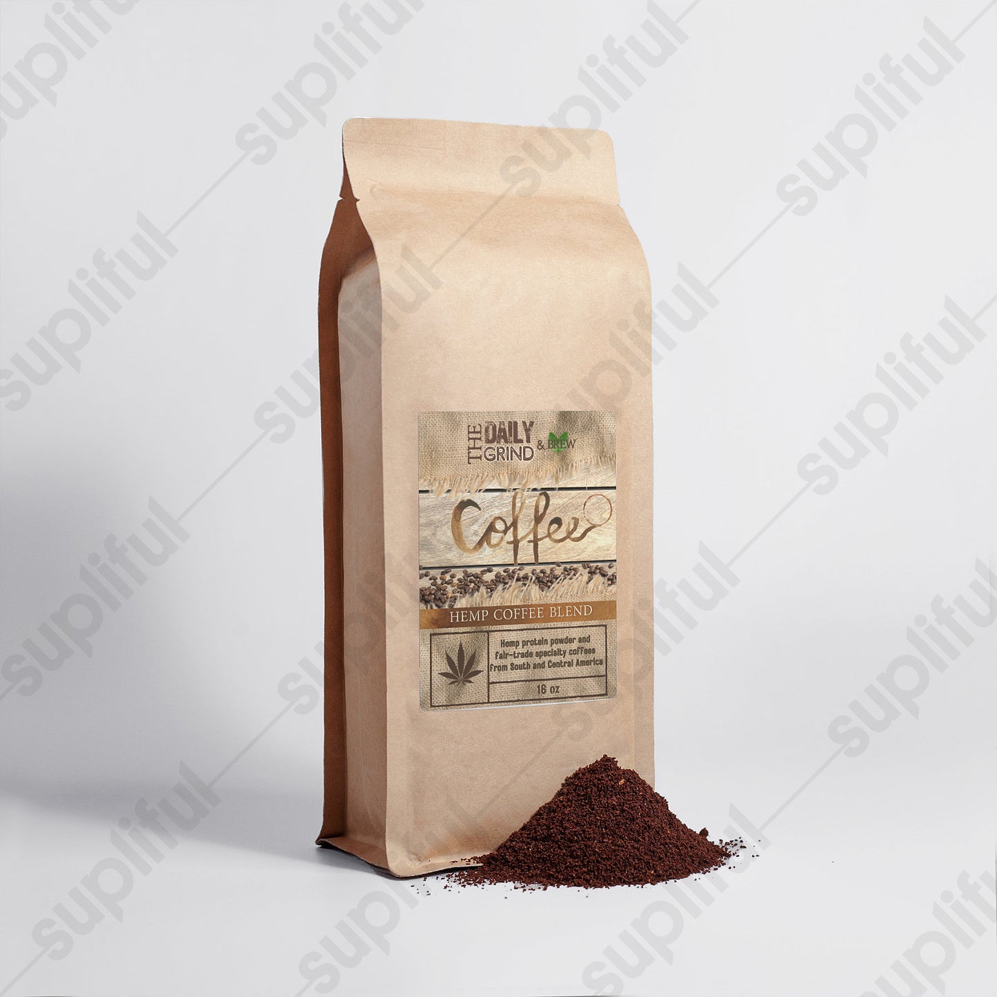 Organic Hemp Coffee Blend - Medium Roast 16oz