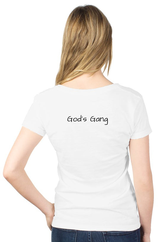 Womens Tultex Faith V-Neck
