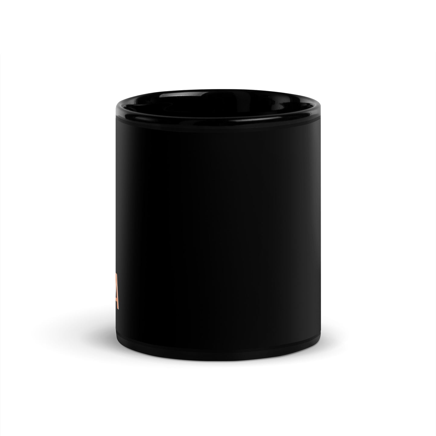 Go Gorilla Black Glossy Mug