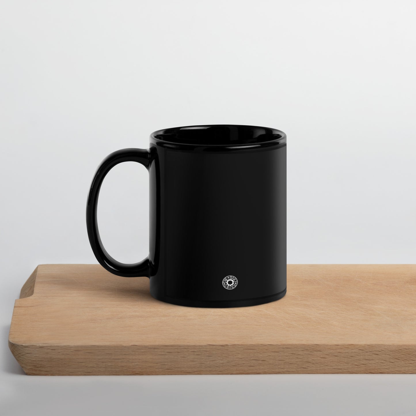 Mystery Black Glossy Mug