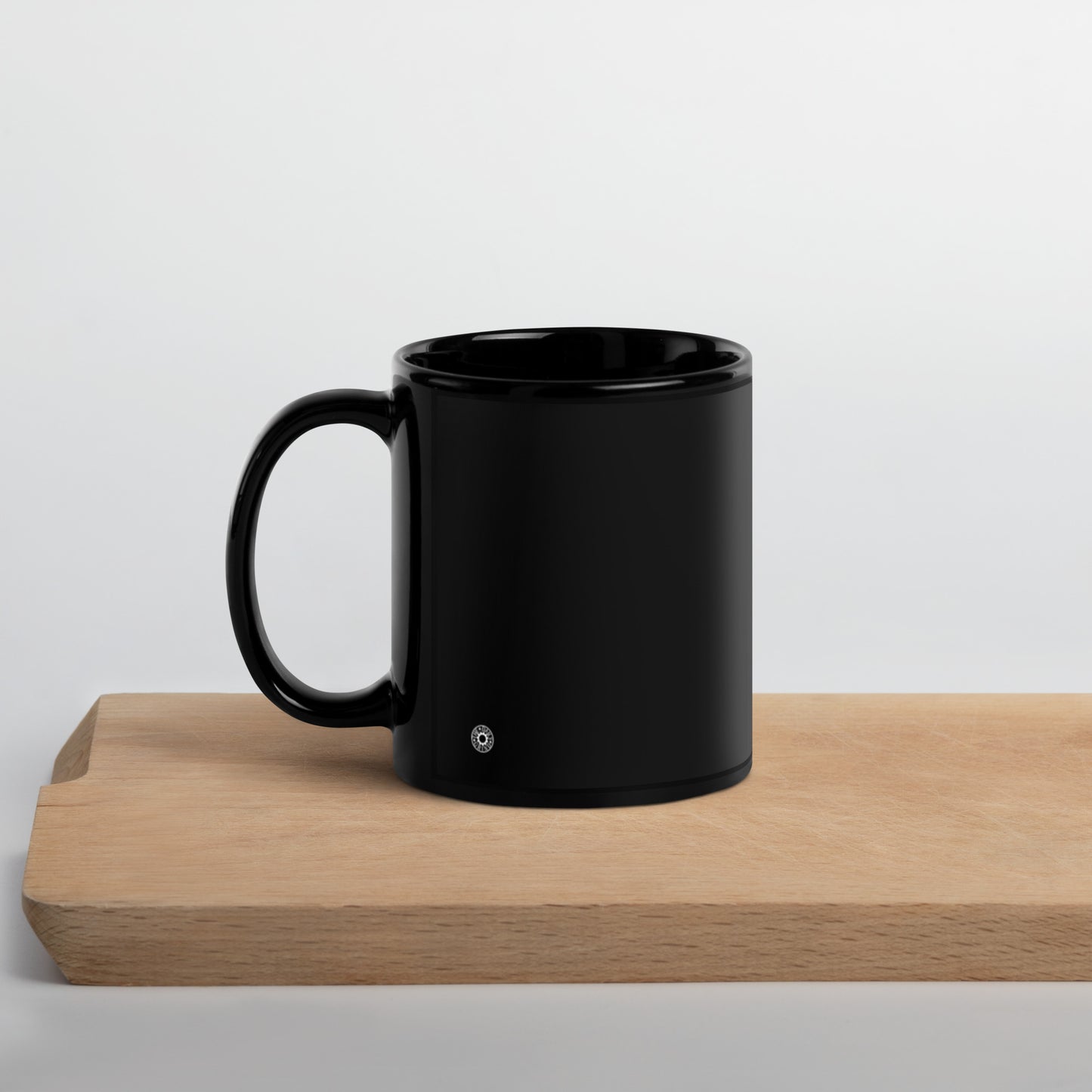 The Farm Club Black Glossy Mug