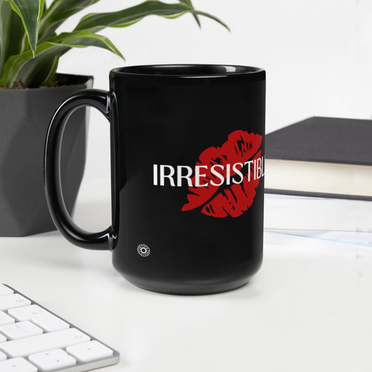 Irresistible Black Glossy Mug