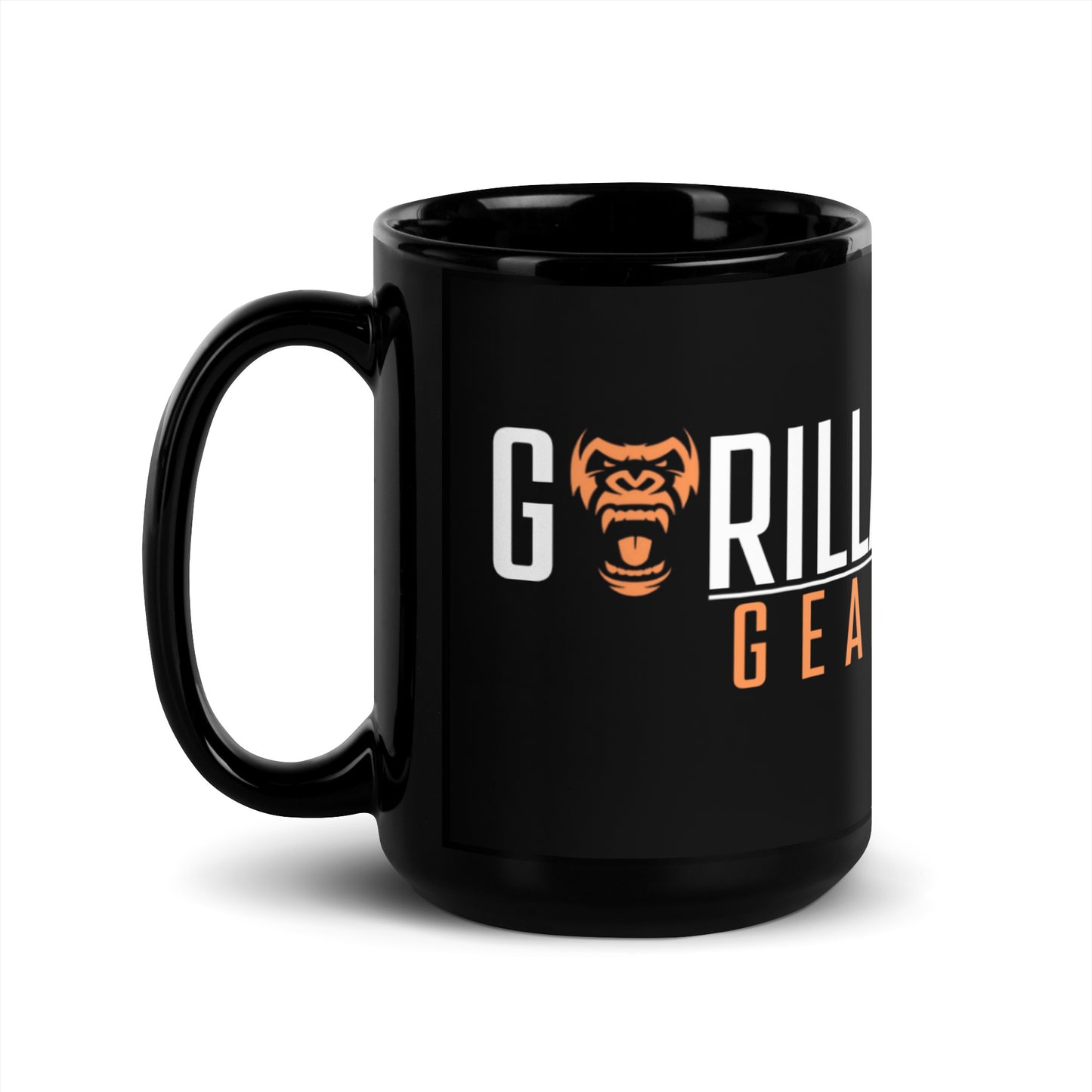 Gorilla Gear Black Glossy Mug