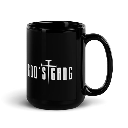 God's Gang Black Glossy Mug