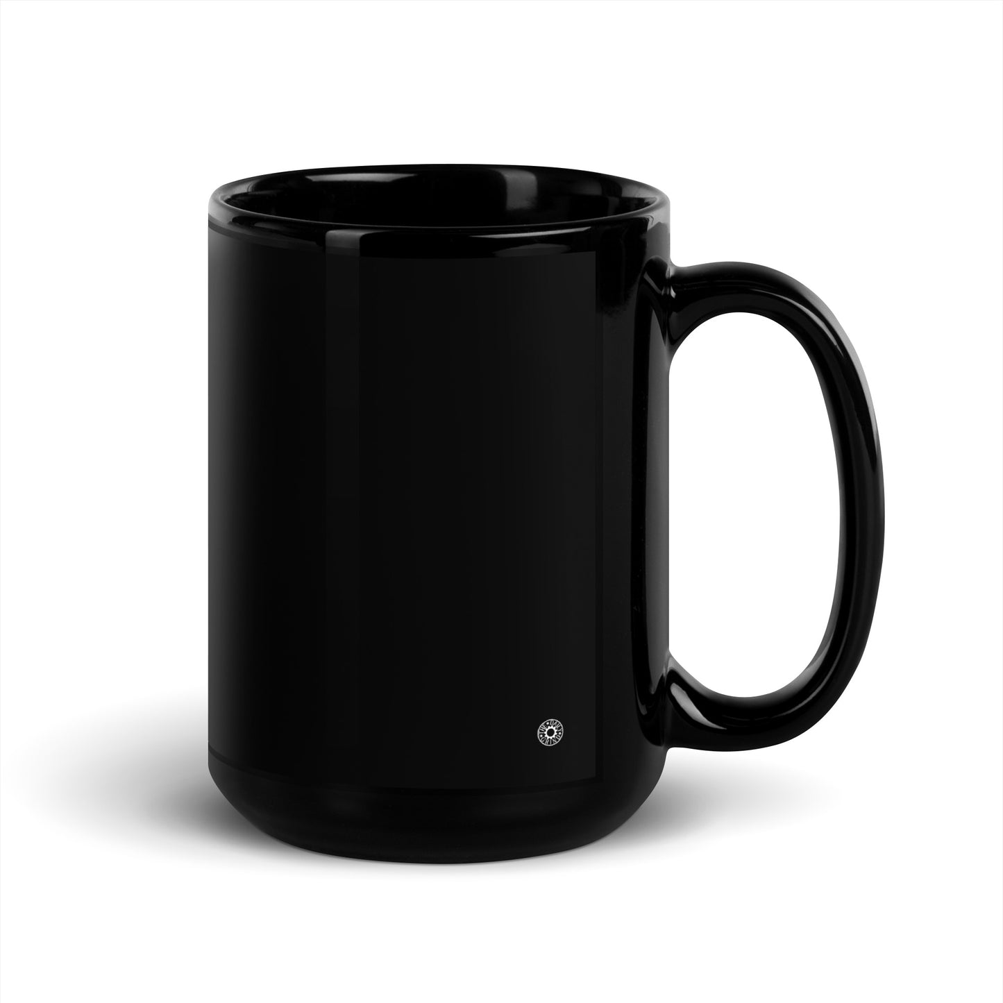 Go Gorilla Black Glossy Mug