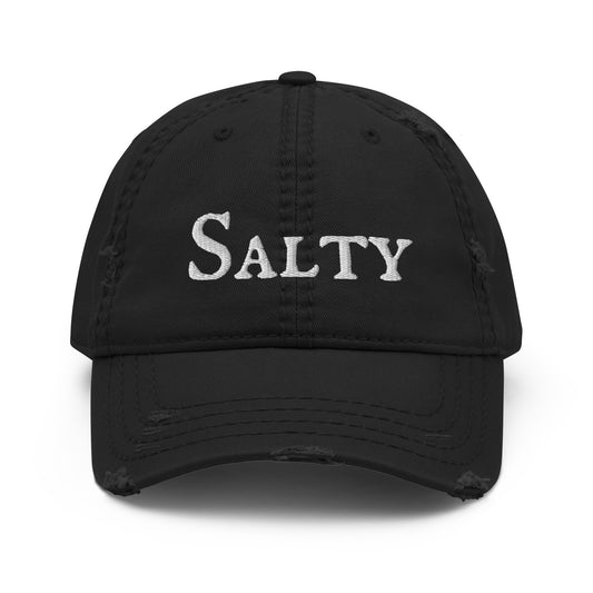 Salty Distressed Dad Hat