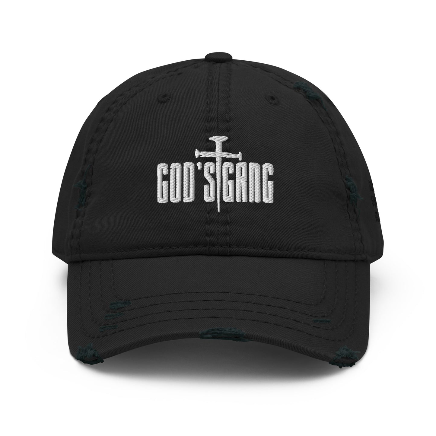 God's Gang Distressed Dad Hat