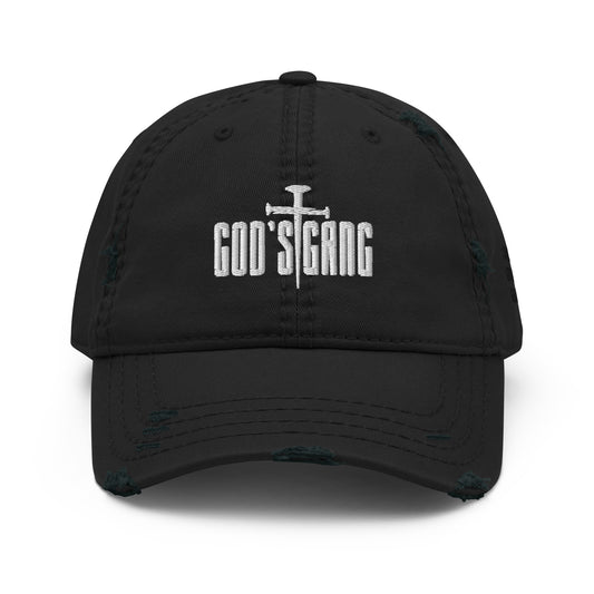 God's Gang Distressed Dad Hat