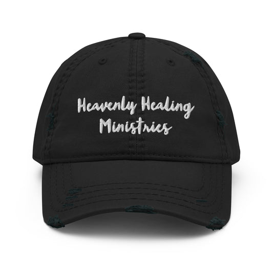 Heavenly Healing Ministries Distressed Dad Hat