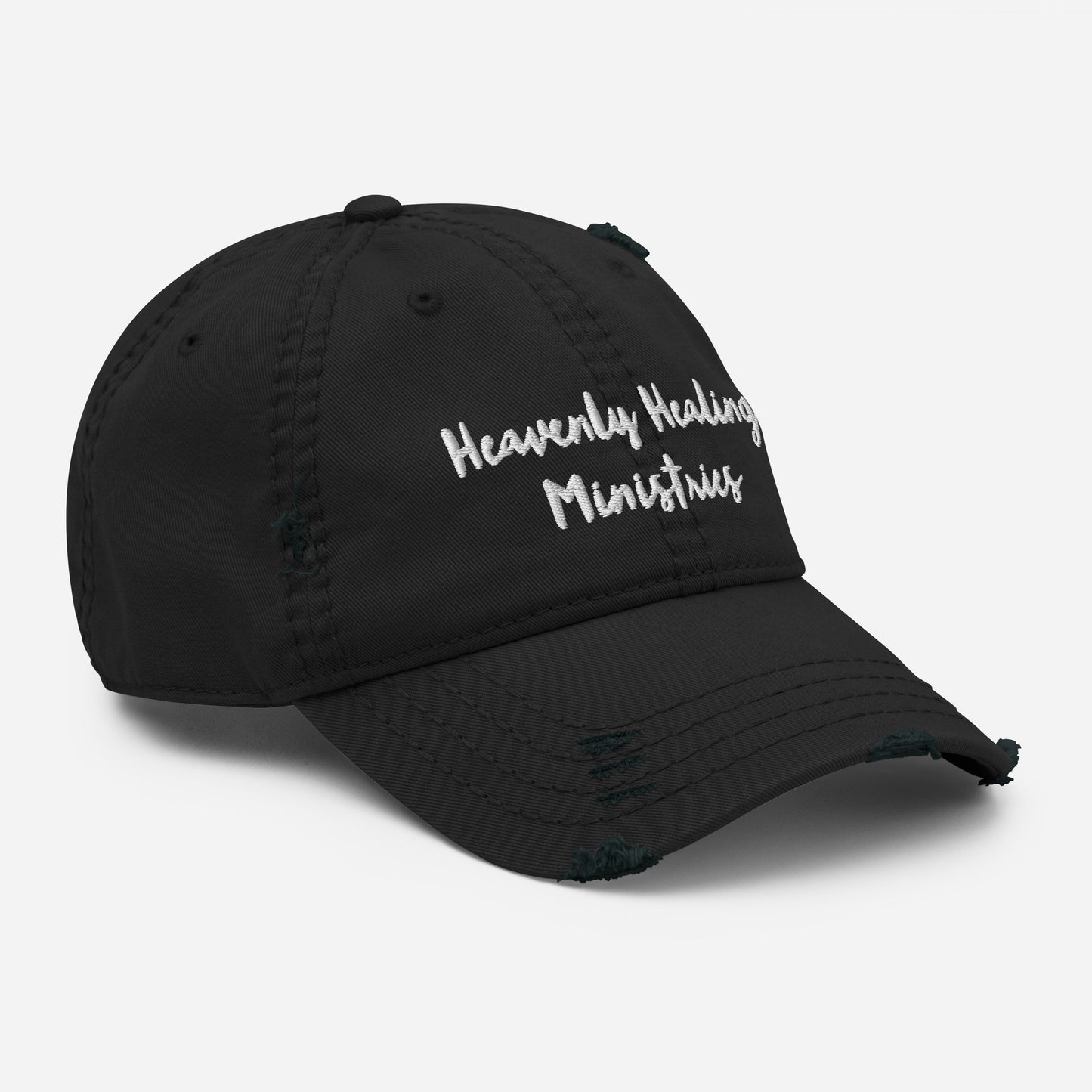 Heavenly Healing Ministries Distressed Dad Hat