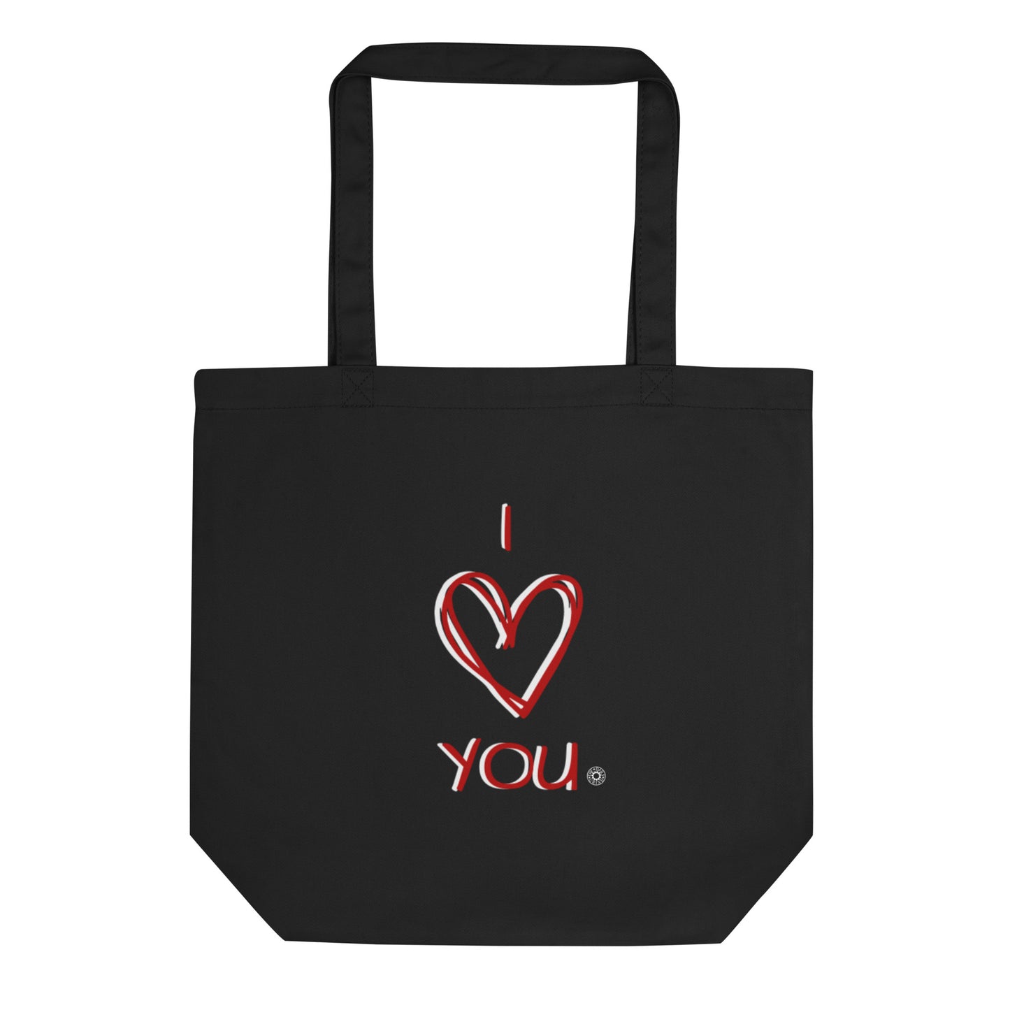 I Love You Scribble Eco Tote Bag