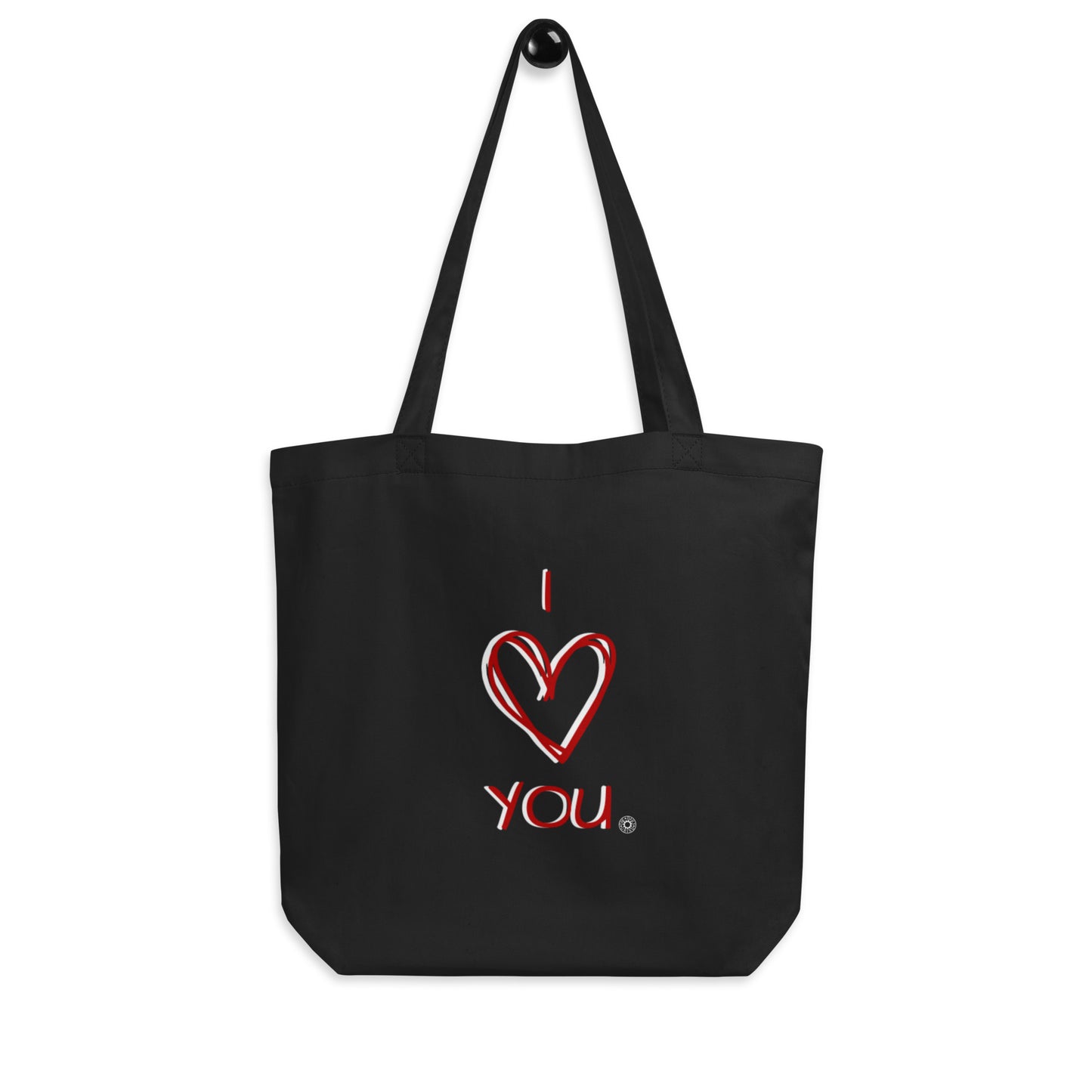 I Love You Scribble Eco Tote Bag