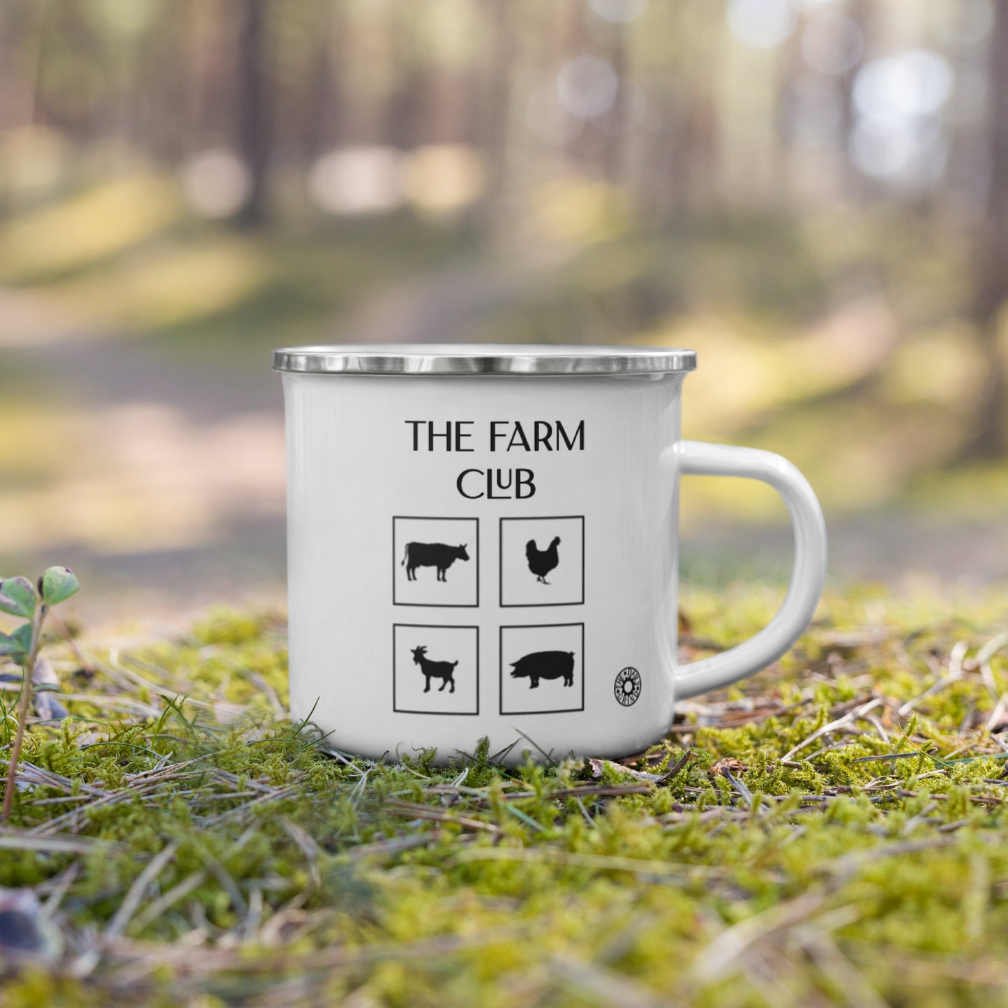 The Farm Club Enamel Mug