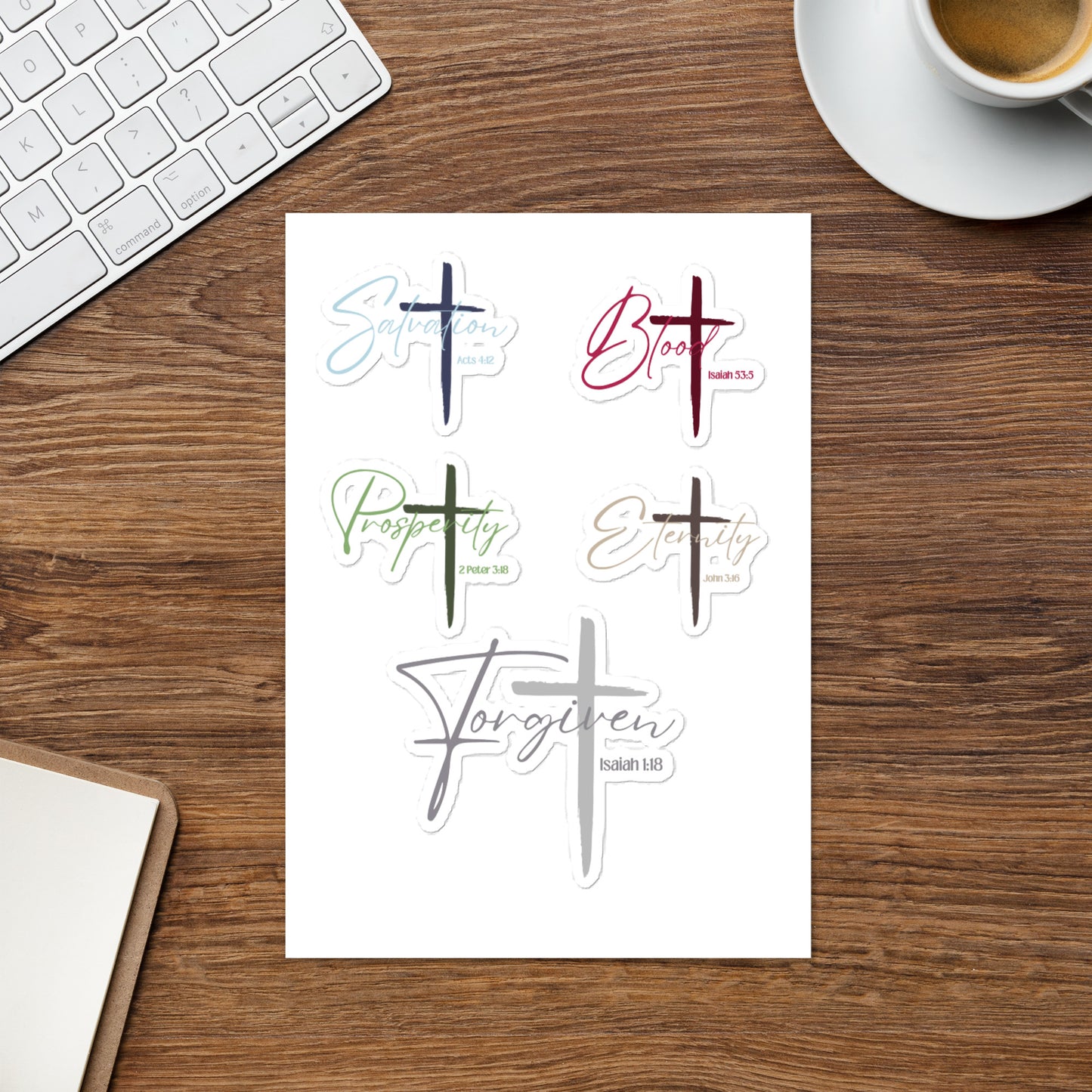 Threads of Christ Sticker sheet