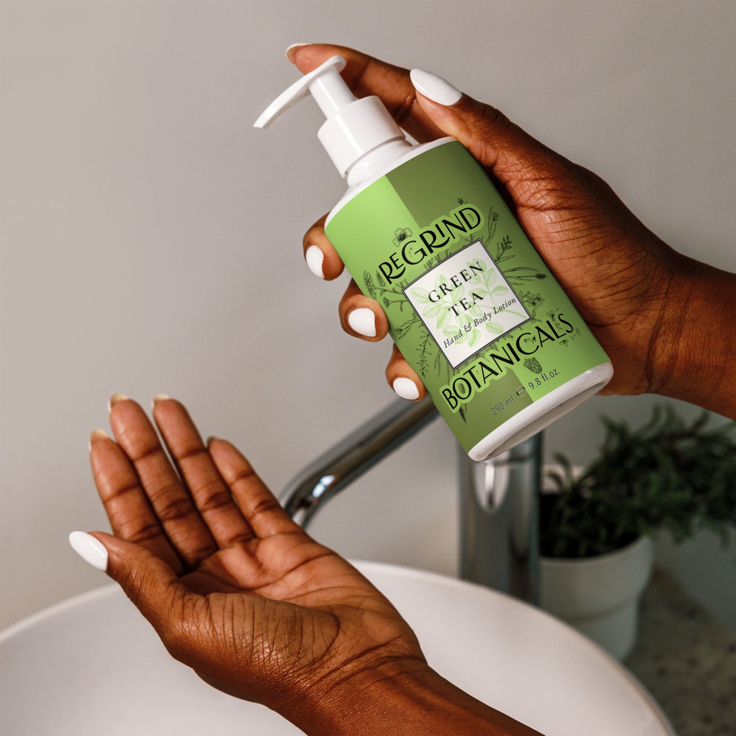 ReGrind Refreshing Green Tea Hand & Body Lotion