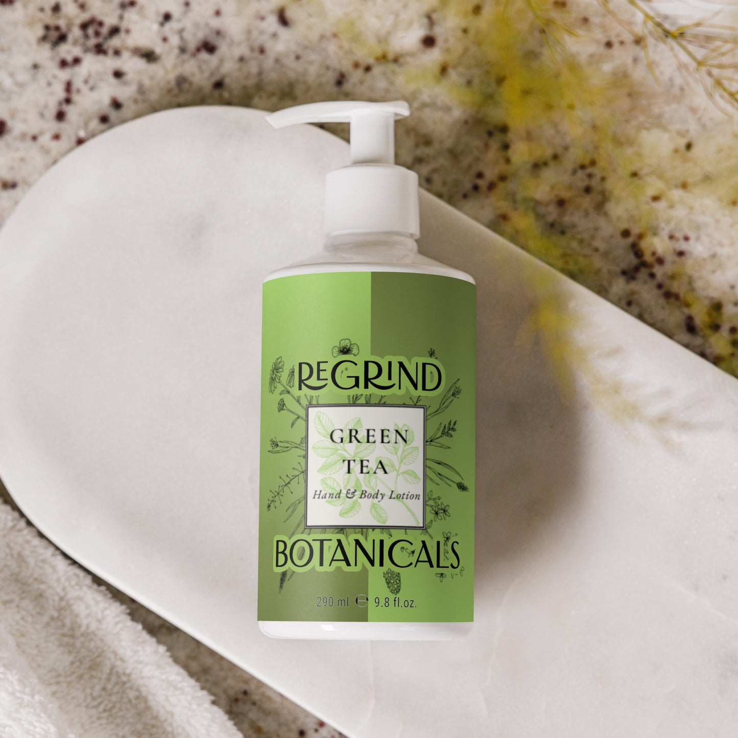 ReGrind Refreshing Green Tea Hand & Body Lotion