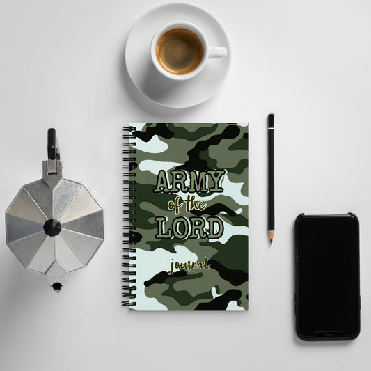 Army of the Lord Spiral Notebook