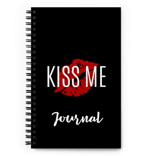 Kiss Me Spiral Notebook