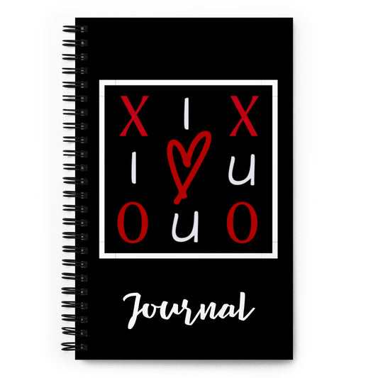 XOXO I Love You Spiral Notebook