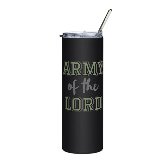 Army of the Lord Stainless Steel Tumbler